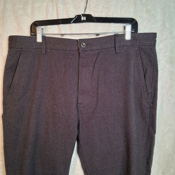Levis XX Chino Joggers 36x30 Gomashio Salt Y Pepper Inseam 27 Herringbone - Picture 3 of 10